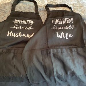 Newlywed Matching Aprons